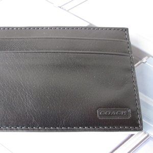 NEW! Coach Minimalist Credit Card Wallet (NWT)